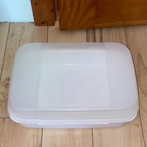 Grey Tupperware Storz-A-Lot Storage Container